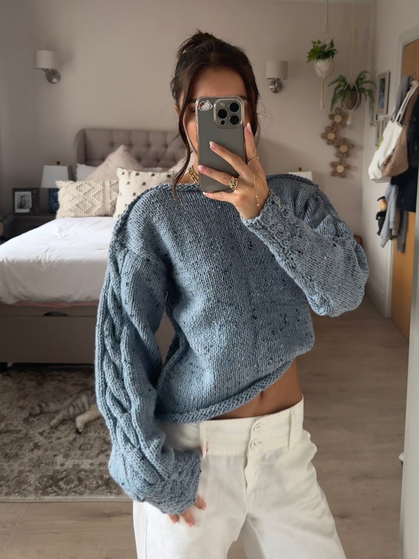 Dusty Blue Sweater