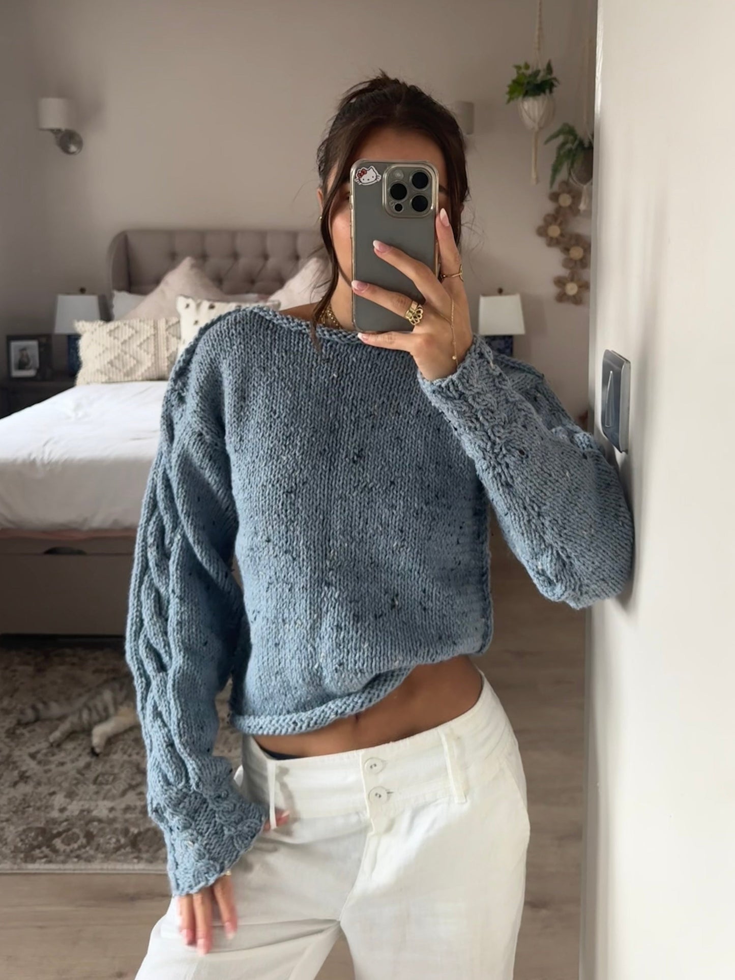 Dusty Blue Sweater