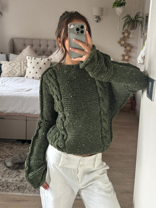 Dark Green Sweater